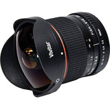 Lente Fisheye 8mm Para Nikon Full Frame E Aps-c + Brinde