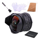 Lente Fisheye Grande Angular 7.5mm 2.8 Manual P/ Sony F/gts