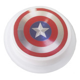 Lente Lanterna Foguinho Borda Alta - Escudo Capitao America
