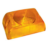 Lente Lateral Bau Grande Nova Amarelo Borda Redonda Pl0599
