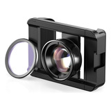 Lente Macro Apexel 4k Hd 100mm Com Filtro Cpl Clam Universal