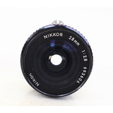 Lente Nikkor 28 Mm /1:2.8 (c/anel Adaptador P/canon-eos)