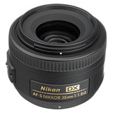 Lente Nikon Af-s Dx Nikkor 35mm F/1.8g Dsrl Autofoco F1.8