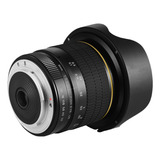 Lente Olho De Peixe De 8 Mm F/3.0, Ângulo Ultra Amplo, Aps-c