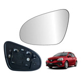 Lente Retrovisor + Base Etios 2014/9 Esq Elétrico Original