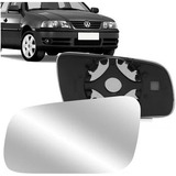 Lente Retrovisor Gol G3 G4 Parati Saveiro Esquerdo C/base