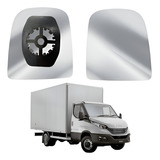 Lente Retrovisor Iveco Daily - Superior Direita - Com Base