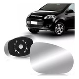 Lente Retrovisor Palio Atractive 12/16 Convexa + Base
