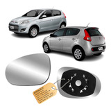 Lente Retrovisor Palio Attractive 2012 Á 2016 Convexo + Base