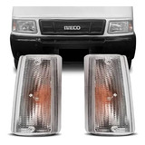 Lente Seta Dianteira Iveco Daily 97 98 99 Até 2007 Cristal