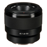 Lente Sony Alpha Fe 50mm F 1.8 E-mount Full Frame