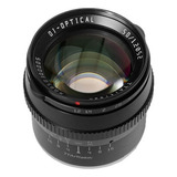 Lente Ttartisan 50mm F1.2 Para Câmera Sony E-mount Alpha Nex Cor Preto Tipo De Montagem Sony E