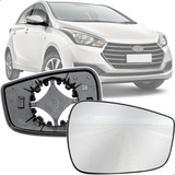 Lente Vidro Com Base Espelho Retrovisor De Hb20 2012 A 2019