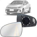 Lente Vidro Com Base Espelho Retrovisor Hb20 2023 2024