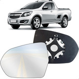 Lente Vidro Espelho Do Retrovisor Com Base Agile / Montana