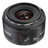 Lente Yongnuo Yn 35mm F/2 Para Canon Ef + Nf-e *