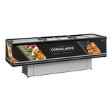 Lha Expositor P/ Congelados Gesv-290rpr Preta Vidro Reto