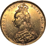 Libra Esterlina Ouro British Victoria 1888 - Replica