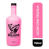 Licor Creme De Morango Com Tequila Ballena 750ml