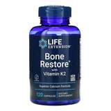 Life Extension Bone Restore With Vitamin K2 120 Caps