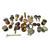 Lig Lig Kit Percussão 22 Instrumentos Diversão Musica Banda Cor Colorido