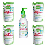 Limpa Mamadeira Detergente Sabão Orgânico Bioclub 2,5l 