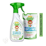 Limpa Multiuso Brinquedos Acessórios Bebê Hipoalergenico Cor Incolor