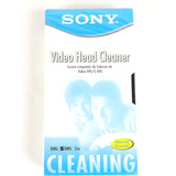 Limpador De Cabeça De Vídeo Sony Vhs/s-vhs