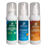 Limpanobuck + Renovador + Protetor Água E Sujeira Novax 80ml