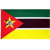 Linda Bandeira Moçambique Oficial! 1,50x0,90mt Dupla Face!