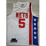 Linda Camisa Nba New Jersey Nets Jason Kidd #5 Jersey Reebok