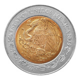 Linda Moedinha Do México Bimetálica - 2 Pesos 2009 Fc