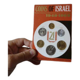 Lindo Blister Com 6 Moedas De Israel Para Sua Coleção 
