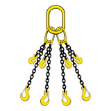 Linga Corrente 4 Pernas 2,30ton. 6mm X 1,00mt. C/ Encurtador