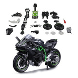 Linha De Montagem De Motor Miniatura 1:12 H2r Ducati Bmw Mai