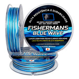 Linha De Pesca Multifilamento Fishermans 300 Metros 8 Fios