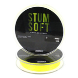 Linha Mono Albatroz Stum Soft 0,28mm (7,3kg) - 300 Metros Cor Yellow