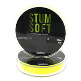 Linha Monofil Albatroz Stum Soft 0,25mm (6,2kg) - 300 Metros Cor Yellow