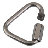 Link Delta Em Aço Inox 316 De 5mm Com Trava De Segurança