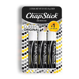 Lip Balm Hidratante Protetor Labial Chapstick Original Kit 3