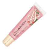 Lip Gloss Flavored Strawberry Fizz - Victoria's Secret Acabamento Brilhante Cor Pink