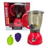 Liquidificador Brinquedo Interativo Som Acessórios Castela