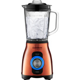 Liquidificador Copo De Vidro C/ 1,5 L 1000w Gradiente 220v Cor Preto E Cobre