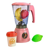 Liquidificador De Brinquedo Com Luz E Som Kitchen Series Cor Rosa