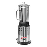 Liquidificador Industrial 2 Litros Baixa Rotação Açai Massas Cor Prateado 127/220v