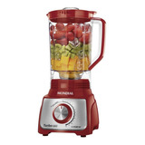 Liquidificador L-1100 Turbo Inox 1100w Mondial Cor Vermelho Inox 220v