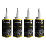 Líquido Selante 120ml Pneu Block Bike Com Câmara De Ar 4un