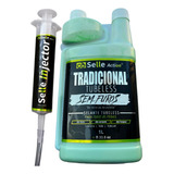 Liquido Selante Tubeless 1 Litro + Seringa Tubeless Injector