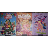 Livro Barbie 3 Vol: Natal / Mosqueteiras / Salvar O Planeta - Fundamento [2099]