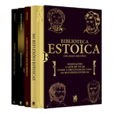 Livro Biblioteca Estoica Grandes Mestres Volume I De Marco Aurélio,epiteto,sêneca Box Com 4 Livros Editora Camelot